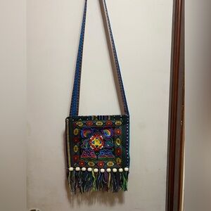 Colorful Embroidered Women's Bag